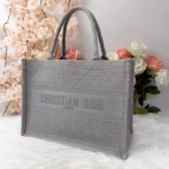 Christian Dior ブックトート ミディアム キャンバス トートバッグ