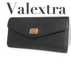 良品 4675 Valextra ヴァレクストラ 長財布 キャンバス ブラックのサムネイル