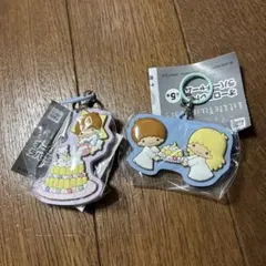 リトルツインスターズ キキ&ララ めじるしチャーム キーホルダー
