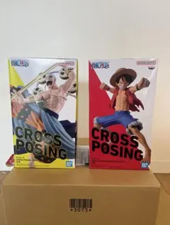 ★新品未開封★ワンピース フィギュア 2種セット CROSS POSING