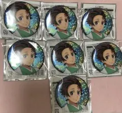 鬼滅の刃 ジャンフェス ホログラム缶バッジ 竈門炭治郎 7点セット