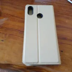 手帳型ケース ゴールド