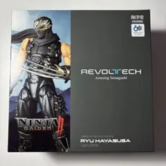 新品未開封　特典付き　リボルテック　リュウ・ハヤブサ+マフラー　カスタムパーツ コーエーテクモゲームス / リボルテック アメイジング・ヤマグチ