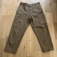 UNIQLO U ワイドフィットテーパードアンクルチノ ベージュ サイズ76