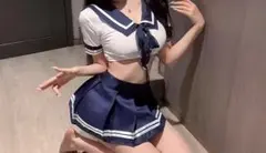 JK 女子高生 制服 セーラー服 コスプレ 衣装 ミニスカ ハロウィン♡