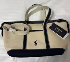 週末限定値下げRALPH LAUREN（ラルフローレン）ウーブンキャリートート