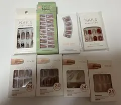 SHEIN ネイルチップ まとめ売り 8個