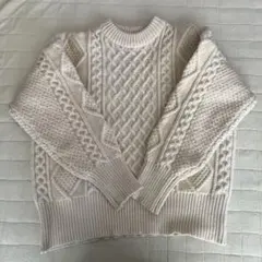 FREAK'S STORE ケーブル編みニット