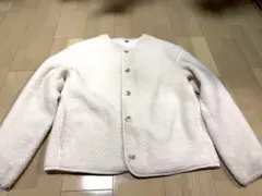 UNIQLO ユニクロ　ボアフリースカーディガン　L