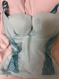 マルコ　プレアンデ　水色メッシュボディスーツ 70D