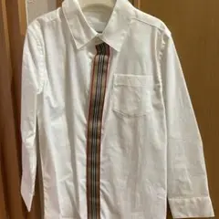 GWセール BURBERRY ホワイト スクールシャツ