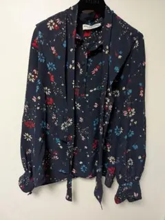 バレンシアガ デザインブラウス　フランス製 BALENCIAGAのサムネイル