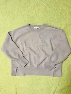 【新品】grove ベージュ　長袖ニット Mサイズ