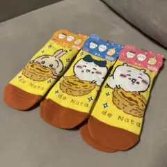 【新品】海外マカオ限定 ご当地 ちいかわ 靴下セット ハチワレ うさぎ　3足