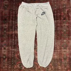 70S USA製 オレンジタグ NIKE 杢グレー スウェットパンツ L