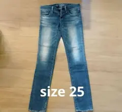 RODEO CROWNS スキニーデニム ライトブルー