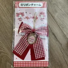 新品　マイメロディ　リボンチャーム