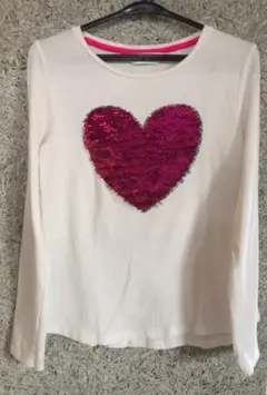 【未使用】H&M ロンT  スパンコール　140