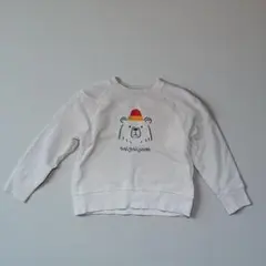 moujonjon クマ トレーナー 120サイズ 美品 男の子