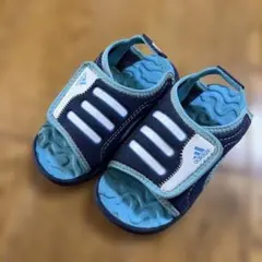 adidas ネイビーサンダル　14センチ