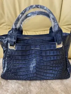 ［新品］レザージュエルズ　2wayクロコダイルショルダーバッグ