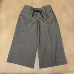 パンツ　ブラウン　キュロット風