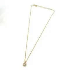Y506-82NINA RICCI ニナリッチ ネックレス ゴールド×シルバー