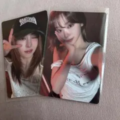 連休限定Le Sserafim HOT kpopmerch ユンジン&チェウォン