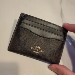 COACH ブラック カードケース