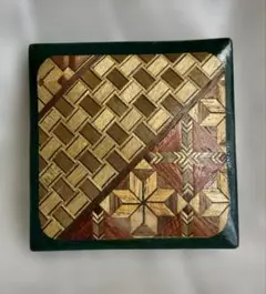 箱根寄木細工 小物入れ 伝統工芸品のサムネイル