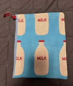 マタノアツコ　MILK柄 ガーゼハンカチ　フェイスタオルのサムネイル
