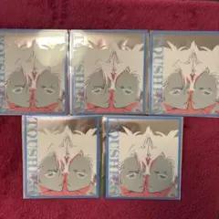 BLEACH WORLD ブリーチ Klub クリアミニ色紙 日番谷冬獅郎 5点