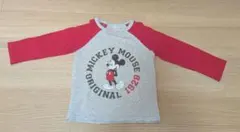 H&M ミッキーマウス Tシャツ ロンT