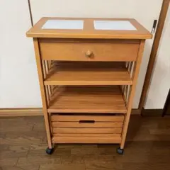 廃盤 稀少品 IKEA ANDY 赤 キッチンワゴン ポストモダン - メルカリ