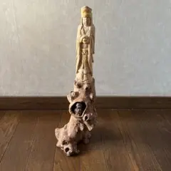 木彫り 置物 彫刻 人物像