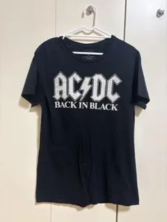 ACDC BACK IN BLACK 半袖Tシャツ