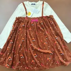 ムージョンジョン/レイヤード　ワンピース　小花柄