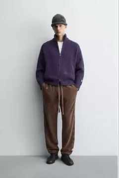 STUSSY LAMBS WOOL ZIP SWEATER ニット セーター - メルカリ