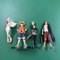 ワンピース フィギュアセット ルフィ ゾロ シャンクス レイジュ