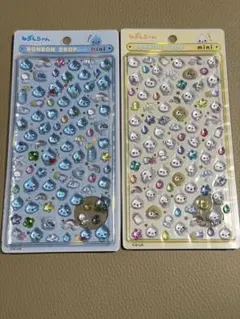 しずくちゃん　みるみるちゃん　ボンボンドロップシールミニ　国内正規品