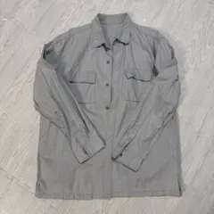 UNIQLO グレー 長袖シャツ XL