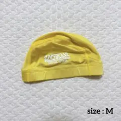 セントラル スイミングキャップ 黄色 水泳帽 M キッズ 子供 プール