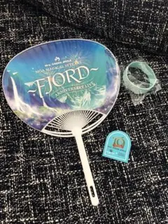 【横浜ステッカー付き】ミセス　FJORD ラババン&うちわセット