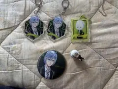 ハグコット 運動着 シルバー 缶バッジ ツイステ アクキー