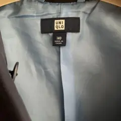 UNIQLO ネイビー コート 140