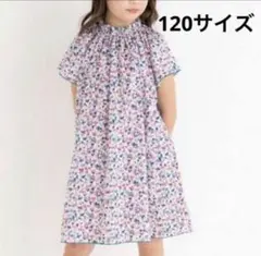 SOLBOIS 花柄 半袖ワンピース 120サイズのサムネイル