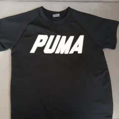 PUMA 黒 メッシュ Tシャツ130㎝