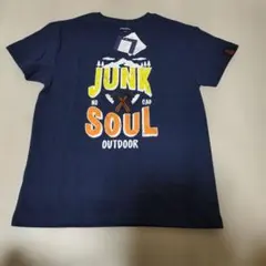 JUNK SOUL アウトドア Tシャツ ネイビー 140cmのサムネイル