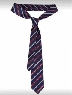 ネイビー ストライプ ネクタイ