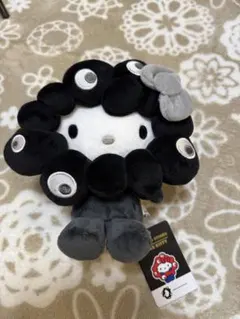 ミャクミャクなりきり ぬいぐるみ Mブラック ハローキティ